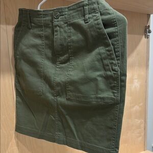 Liverpool Green Utility Skirt - 2/26